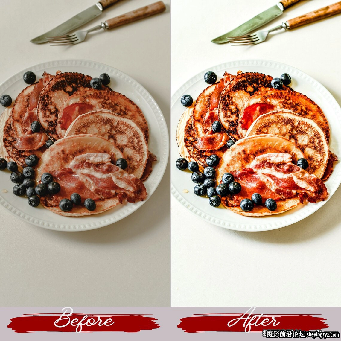 美食摄影后期调色Lightroom预设 Food Blogger Lightroom Presets