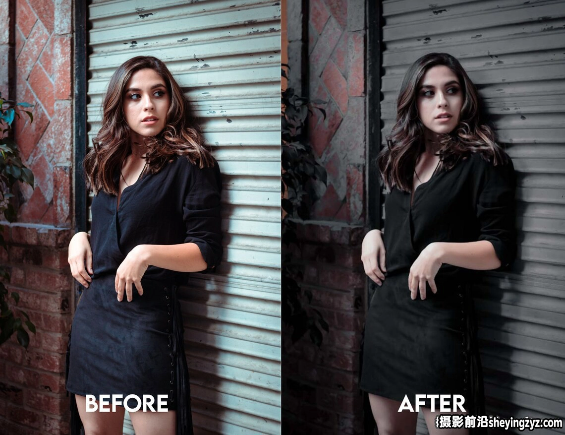 黑色质感电影人像Lightroom预设 Blvck Paris Lightroom Presets