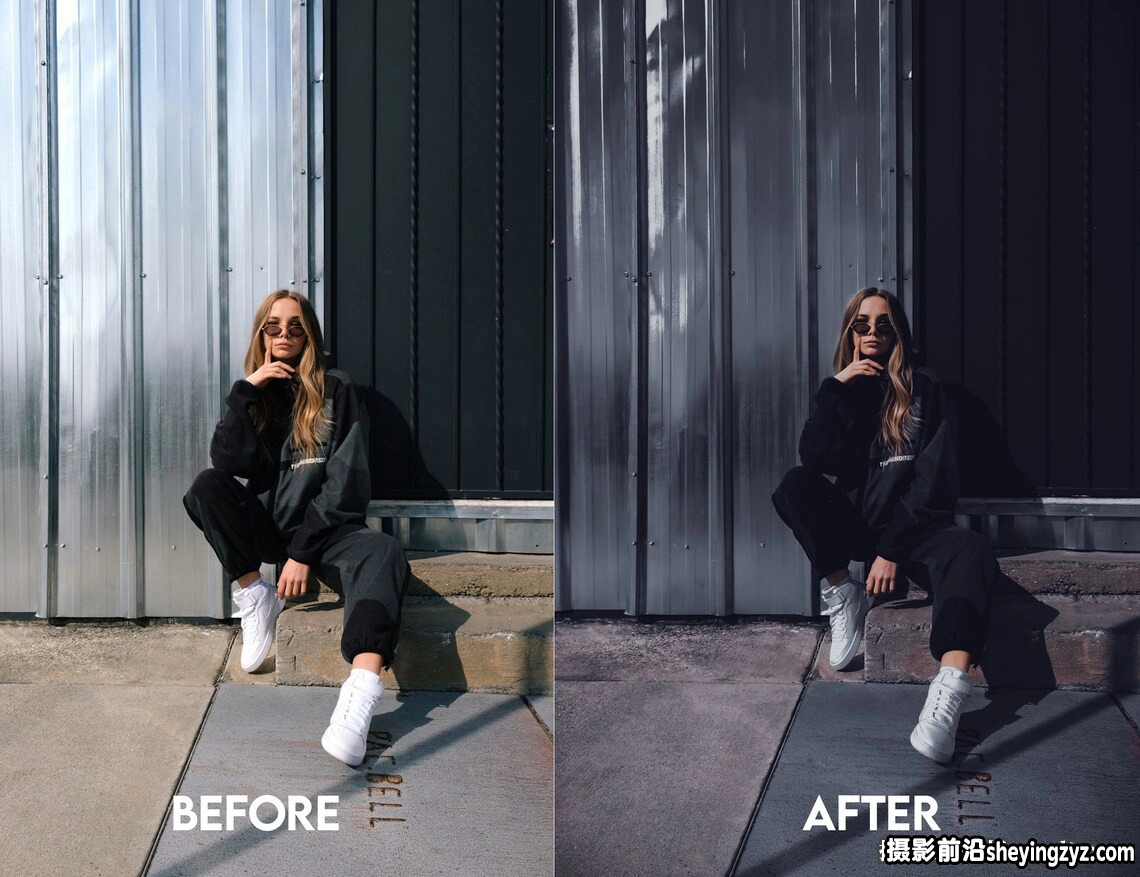 黑色质感电影人像Lightroom预设 Blvck Paris Lightroom Presets