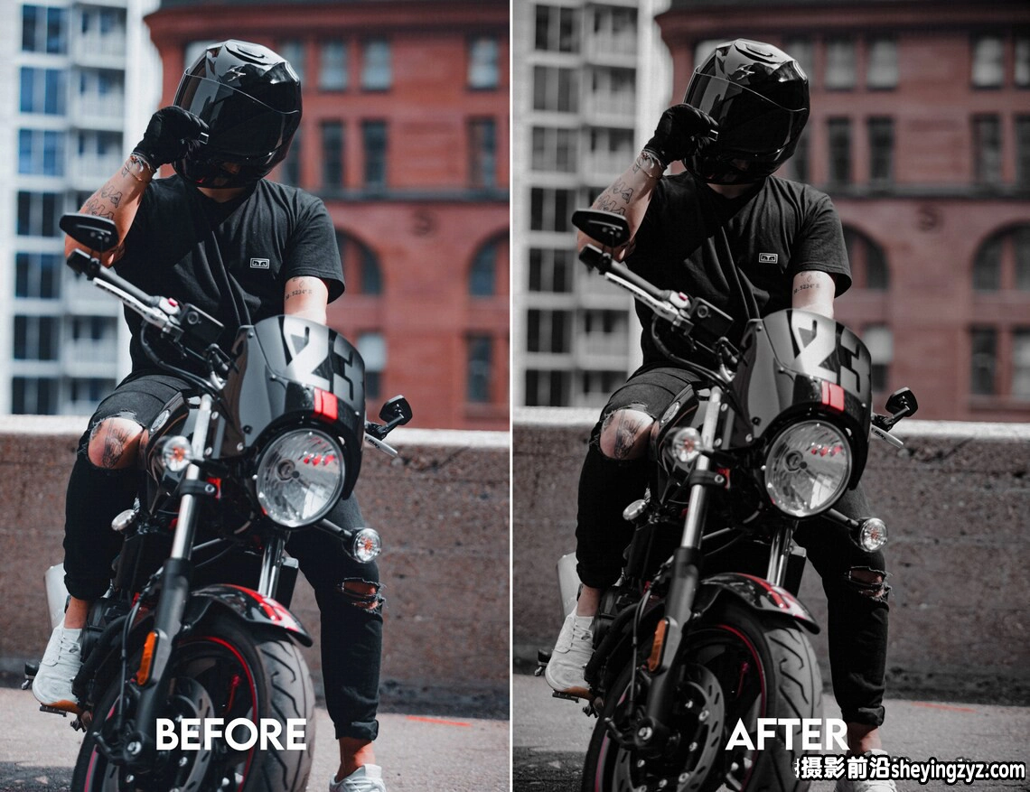黑色质感电影人像Lightroom预设 Blvck Paris Lightroom Presets