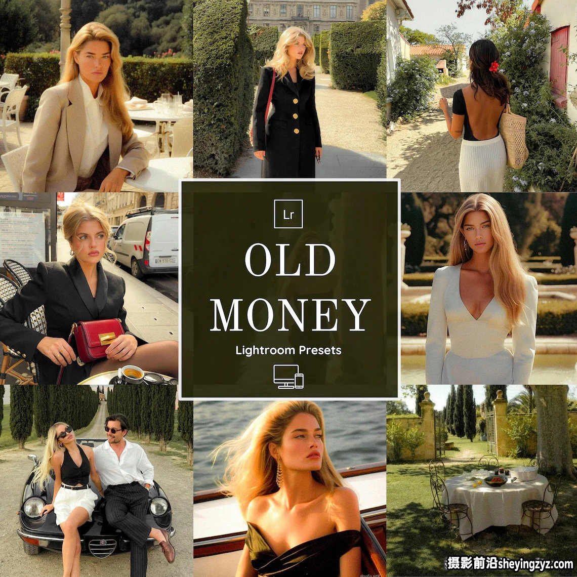 老式电影复古胶片调色Lightroom预设 Old Money Lightroom Presets