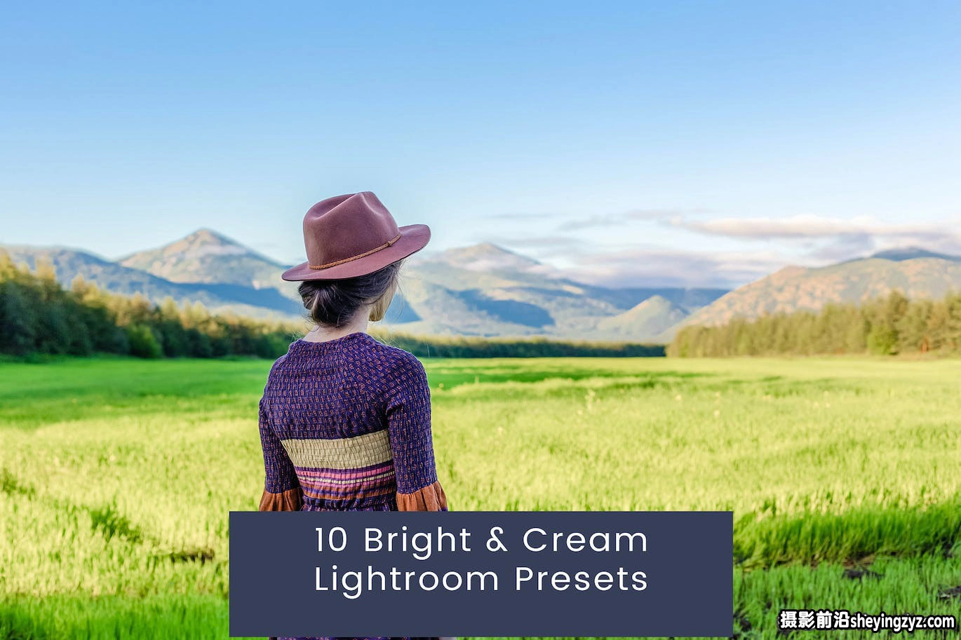 10种明亮奶油人像后期调色Lightroom预设 Bright Cream Lightroom Presets