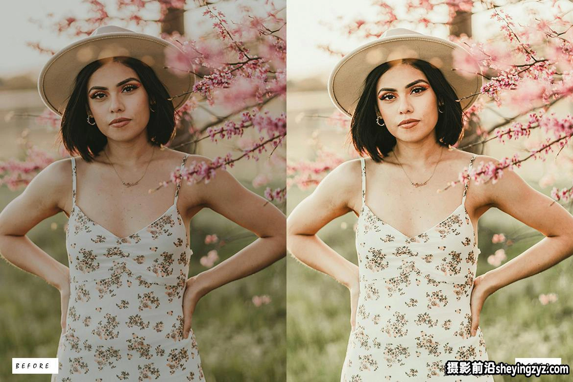 10种明亮奶油人像后期调色Lightroom预设 Bright Cream Lightroom Presets