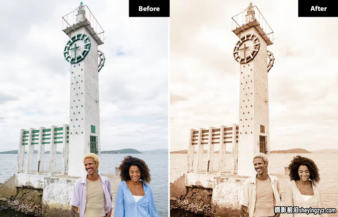 6种棕褐色胶片人像LR/PS预设 6 Soft Sepia Lightroom Presets