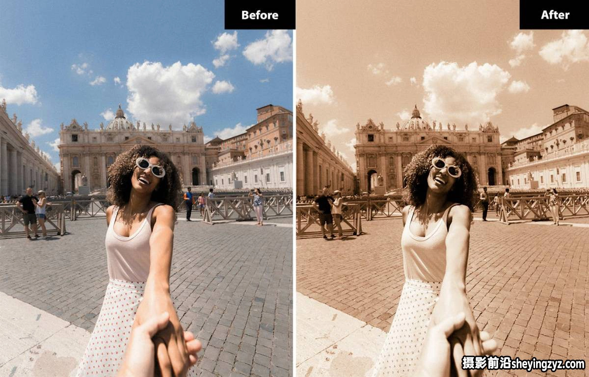 6种棕褐色胶片人像LR/PS预设 6 Soft Sepia Lightroom Presets