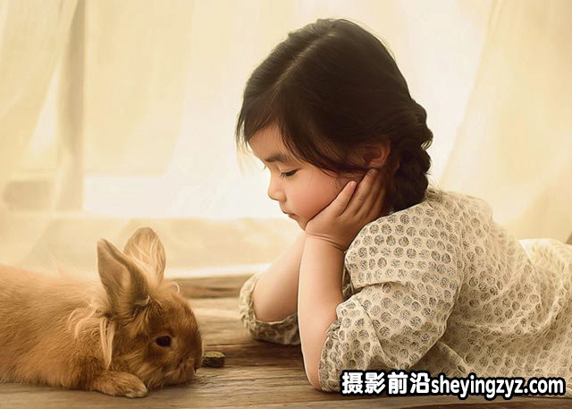 简单置景的室内儿童摄影技巧教程