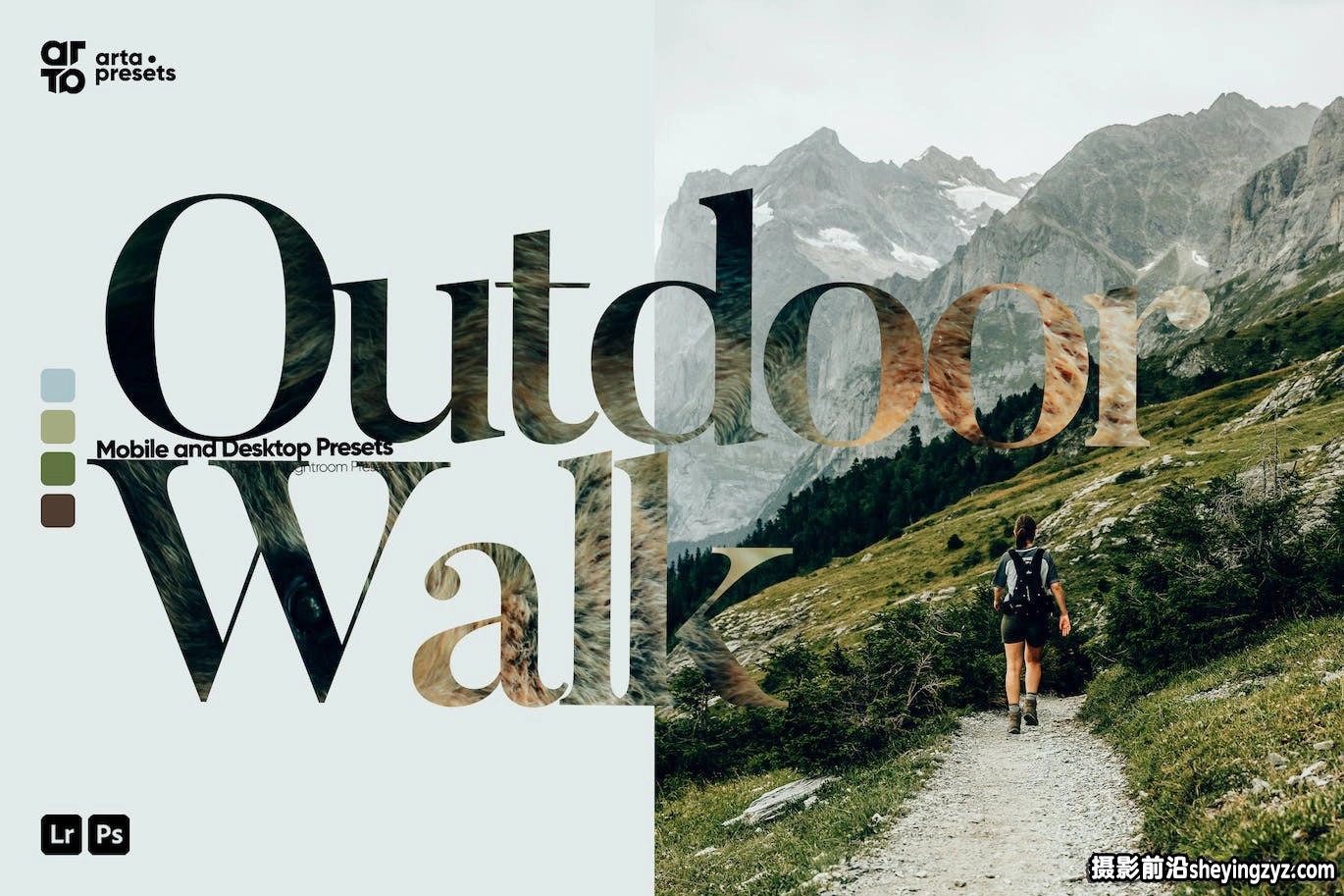 户外冒险徒步旅行Lightroom预设 ARTA-Outdoor Walk Lightroom Presets