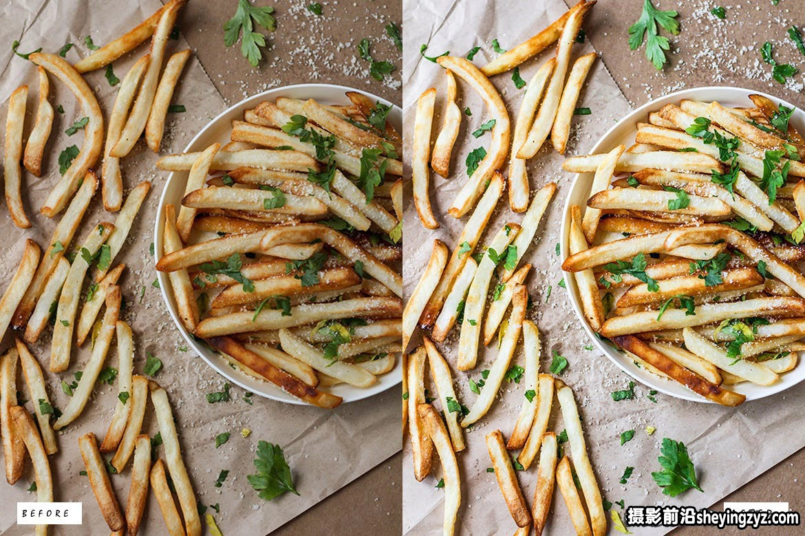 13种高端棚拍美食摄影后期调色Lightroom预设 Food Premium Lightroom Presets