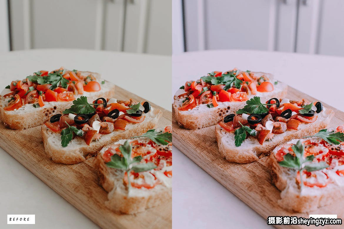 13种高端棚拍美食摄影后期调色Lightroom预设 Food Premium Lightroom Presets