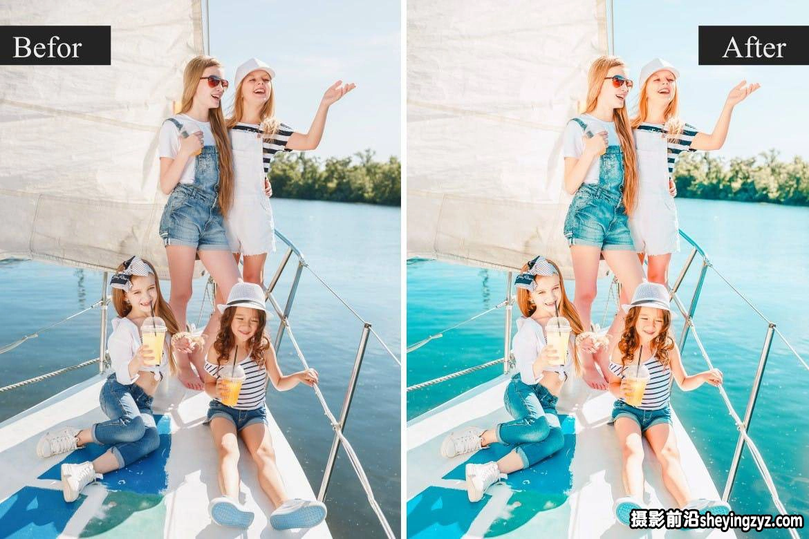 25种完美的夏日风情LR预设 Yacht Summer Lightroom Presets