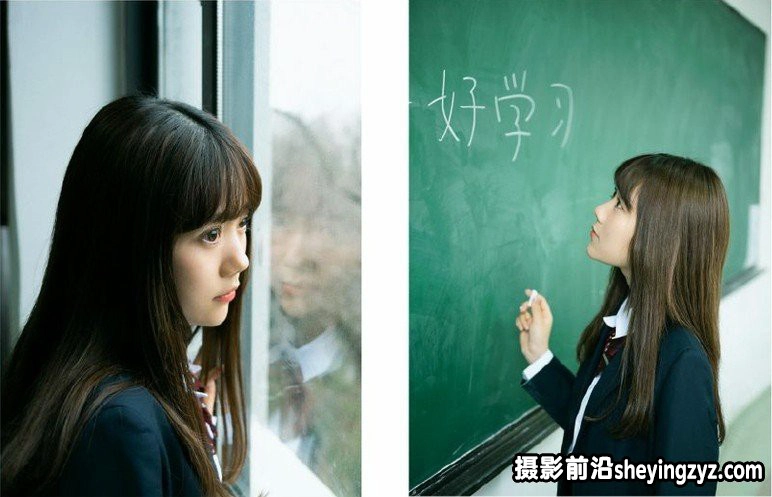摄影技巧-校园风教室JK写真拍摄与后期思路