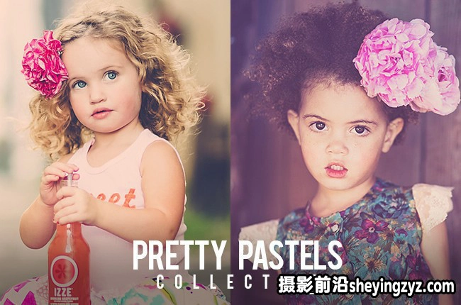 售价75美金欧美漂亮儿童粉彩Lightroom预设合集(Pretty Pastels)