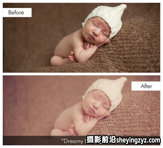 欧美梦幻宝贝新生儿后期调色Lightroom预设（Dreamy Baby Collection）