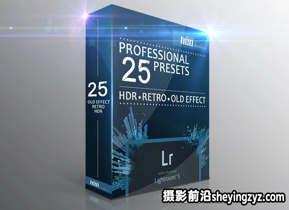 25种复古电影HDR后期调色LR预设 25 HDR Retro Old Effect Presets