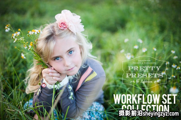 27种欧美唯美人像后期调色LR预设 Pretty Presets Workflow