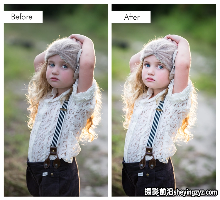 27种欧美唯美人像后期调色LR预设 Pretty Presets Workflow