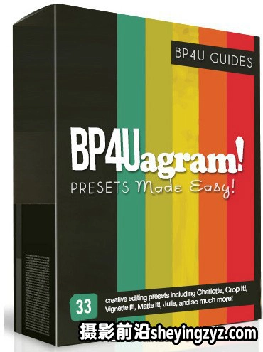 BP4U出品欧美大师级人像Lightroom专业预设 agram! Presets Made Easy