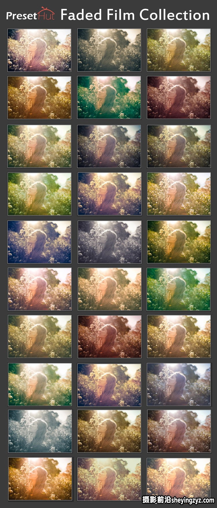 30种高级褪色电影胶片Lightroom预设合集 Faded Film Collection