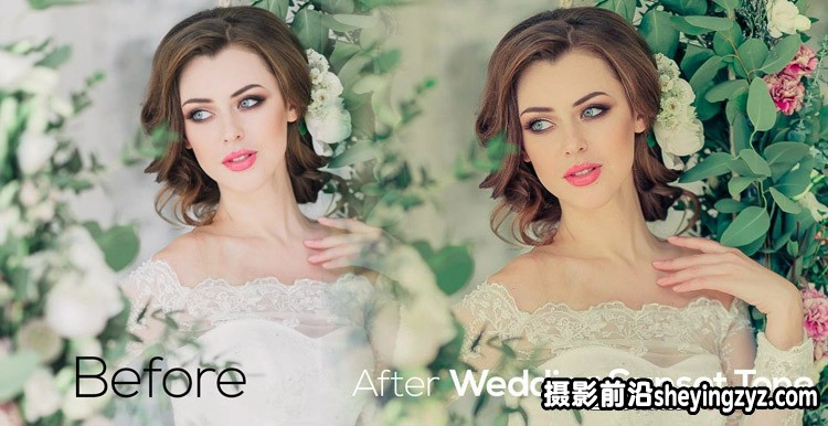 免费lr预设-40种专业婚礼人像Lightroom预设 40 Wedding  Presets