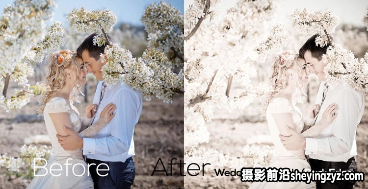 免费lr预设-40种专业婚礼人像Lightroom预设 40 Wedding  Presets