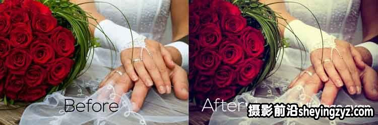 免费lr预设-40种专业婚礼人像Lightroom预设 40 Wedding  Presets