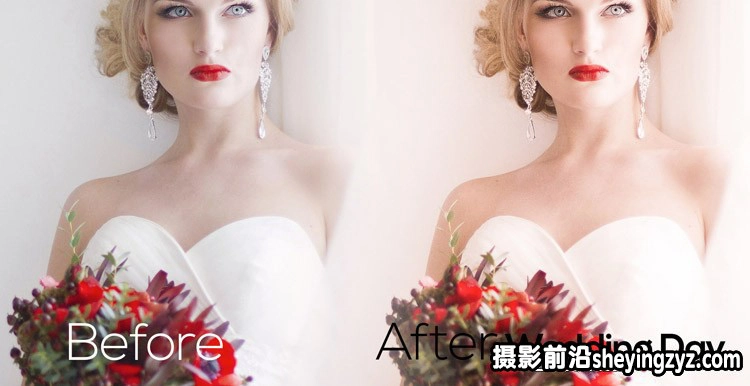 免费lr预设-40种专业婚礼人像Lightroom预设 40 Wedding  Presets