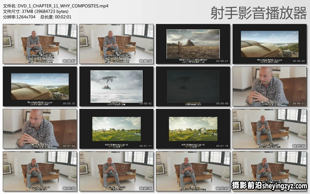 摄影大师埃里克-Erik Almas顶级商业大片摄影创作教程 中文字幕