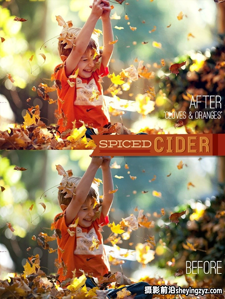 温暖明亮人像Lightroom预设 SPICED CIDER™ LR PRESETS
