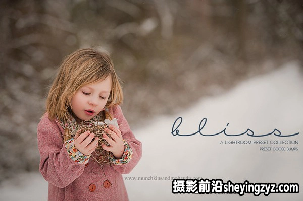 幸福甜美儿童Lightroom预设 The Bliss Preset Collection