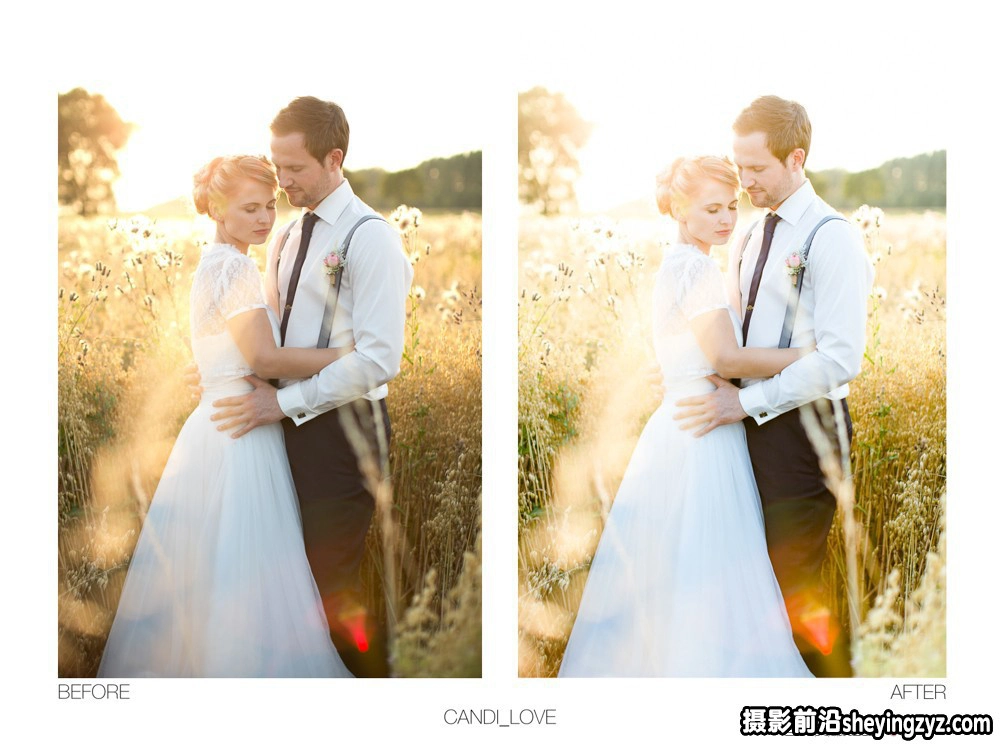 大师级Candi婚礼后期调色LR预设三套集合 WEDDING Presets Collection