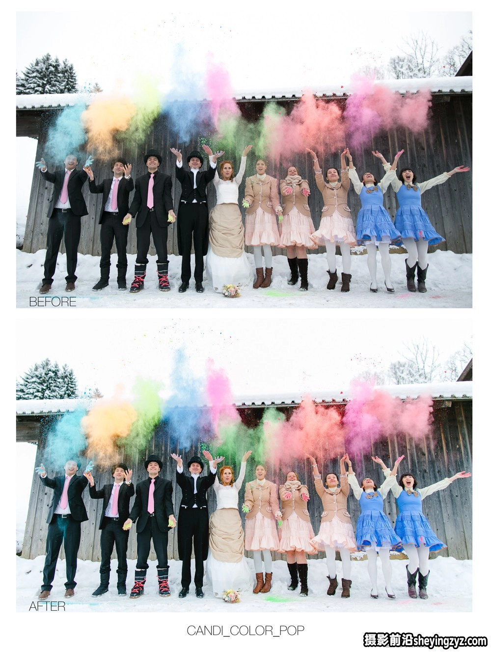 大师级Candi婚礼后期调色LR预设三套集合 WEDDING Presets Collection