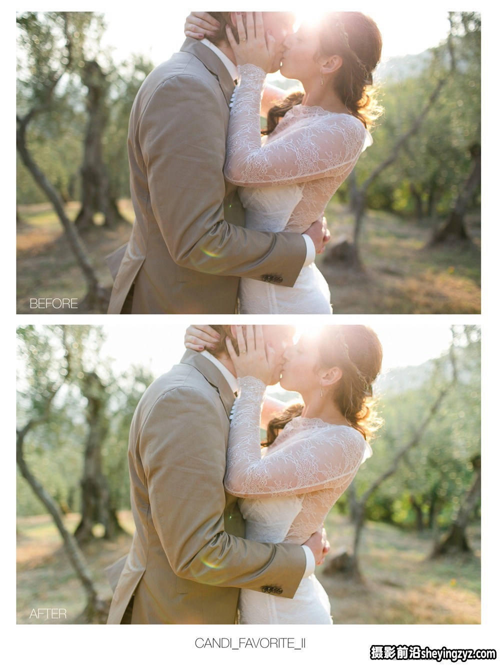 大师级Candi婚礼后期调色LR预设三套集合 WEDDING Presets Collection