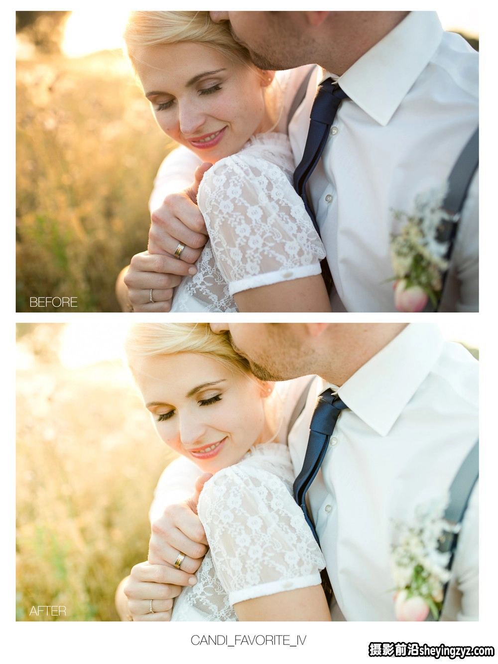 大师级Candi婚礼后期调色LR预设三套集合 WEDDING Presets Collection