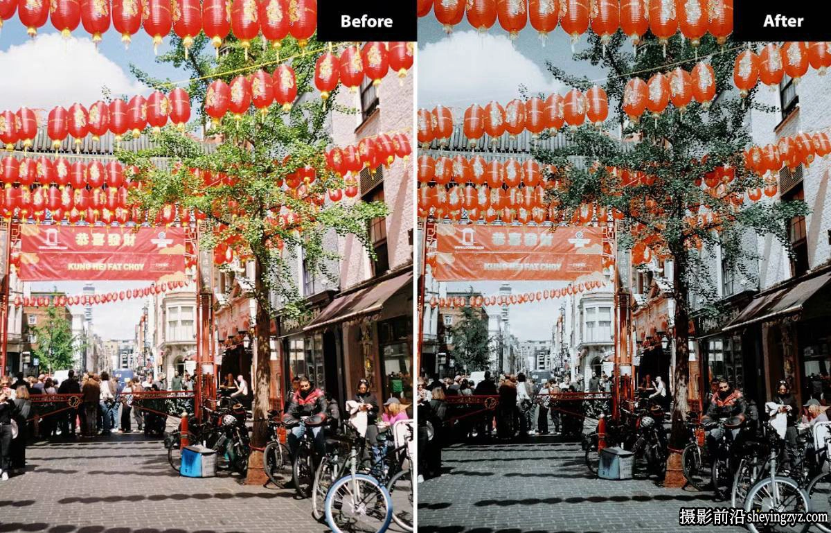 6种流行暗调电影风光色彩Lightroom预设及PS调色预设