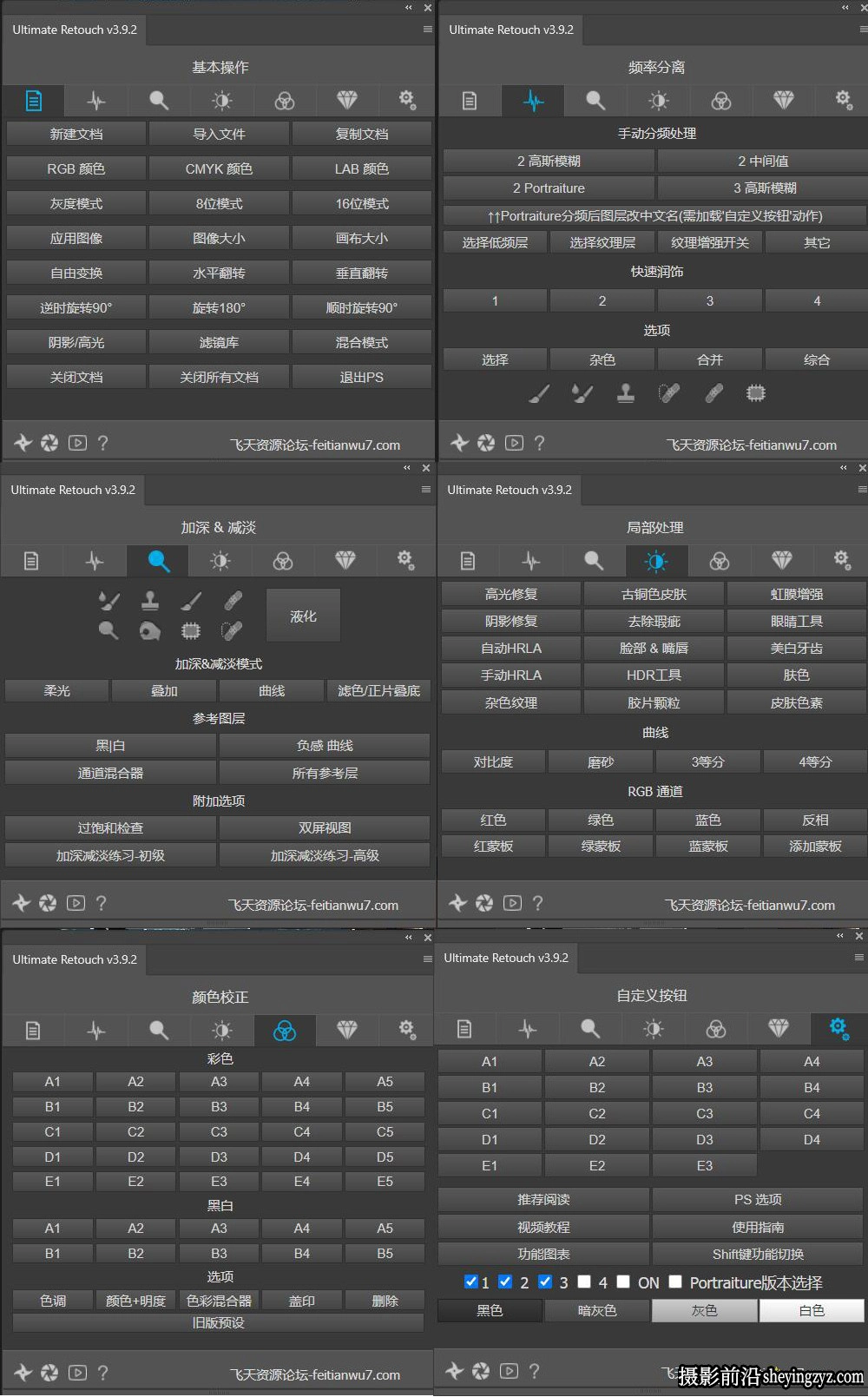 Ultimate Retouch Panel 3.9.2汉化版|终极人像精修磨皮插件-支持PS2024