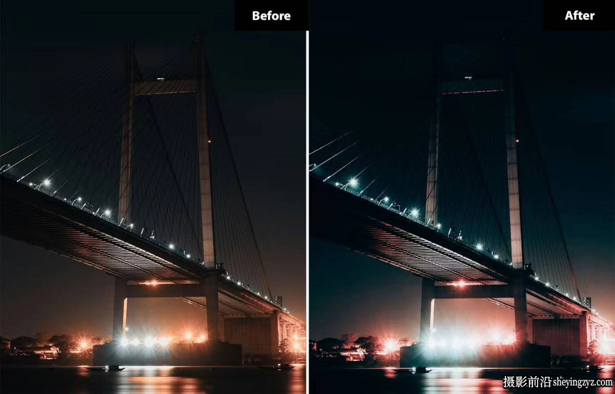 城市夜景霓虹风光Lightroom预设及photoshop调色预设