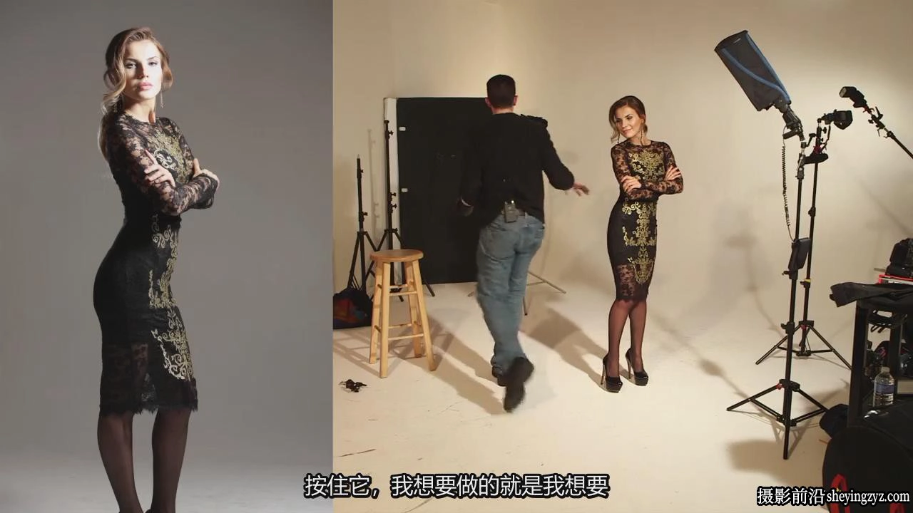 摄影师Stephen Eastwood时尚人像摄影闪光灯布光方案大全-中英字幕