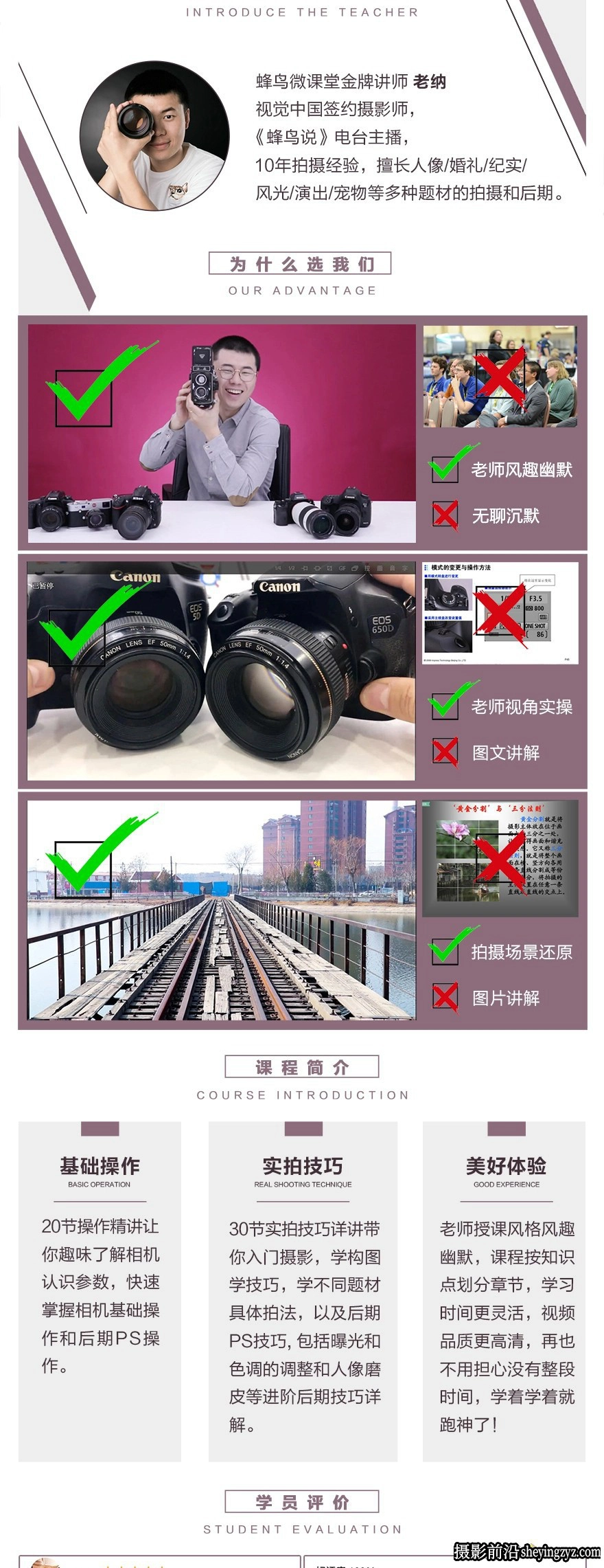 老纳从零到一学摄影 告别教科书,轻松入门摄影基础完整版
