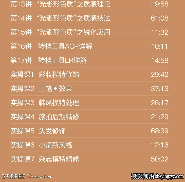 涛子商业人像精修完整版教程 -超详细系统人像精修教程含素材