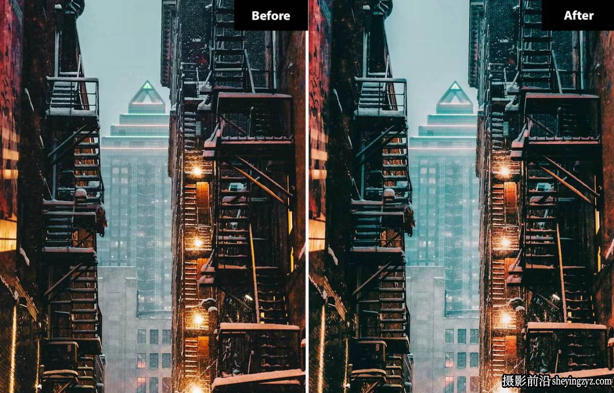 免费lr预设-城市旅拍风光人像后期调色Lightroom预设/手机lr预设