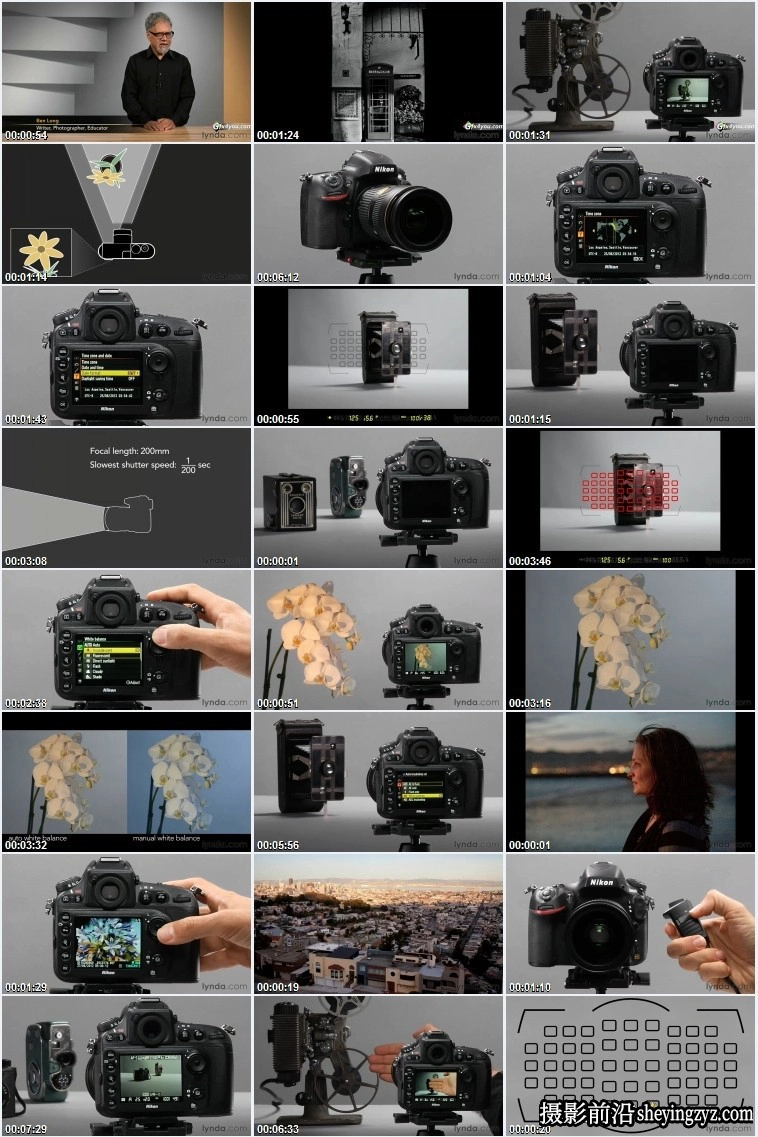 尼康Nikon D800相机操作应用详解教程 中文字幕