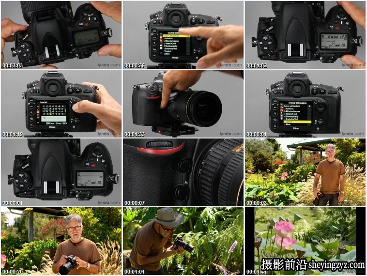 尼康Nikon D800相机操作应用详解教程 中文字幕