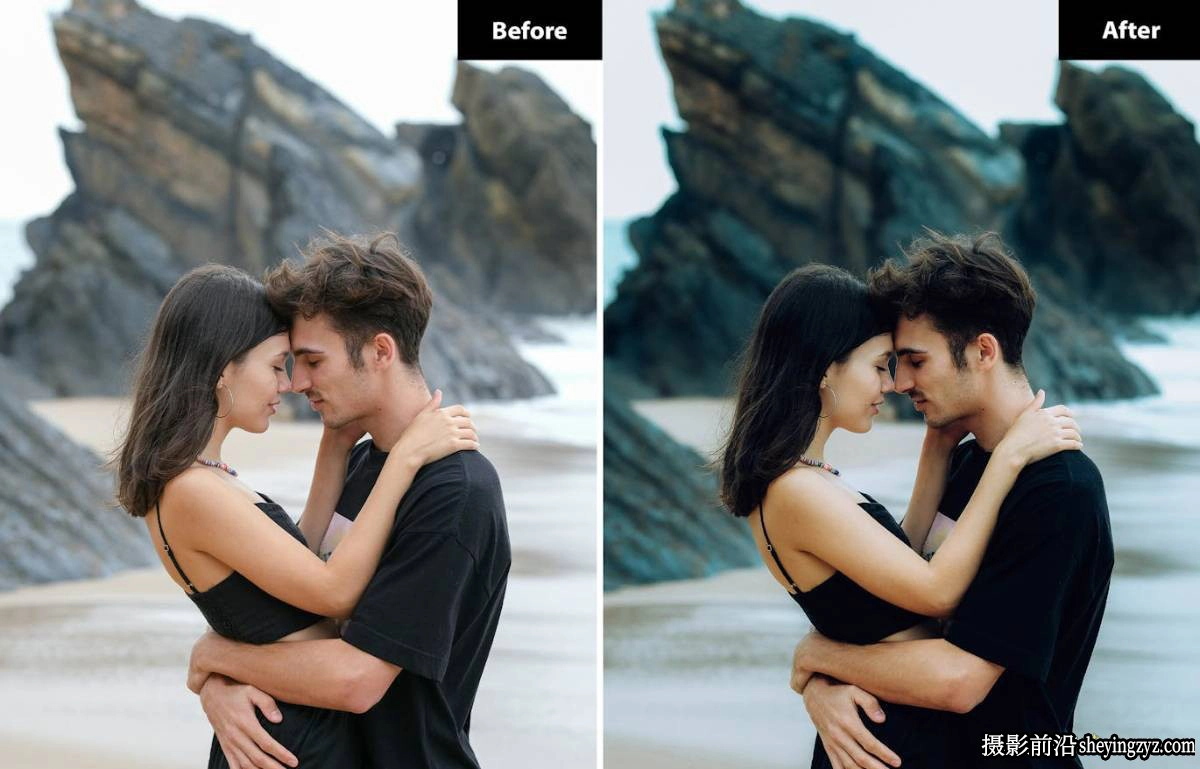 6种浪漫优雅旅拍电影肖像后期调色Lightroom预设手机lr预设