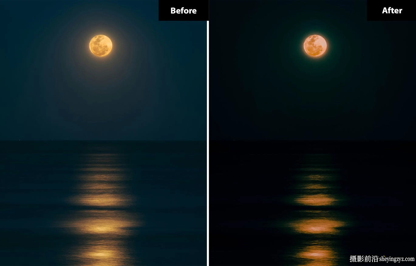 免费lr预设-6种星空银河夜景风光后期调色免费Lightroom预设手机LR预设