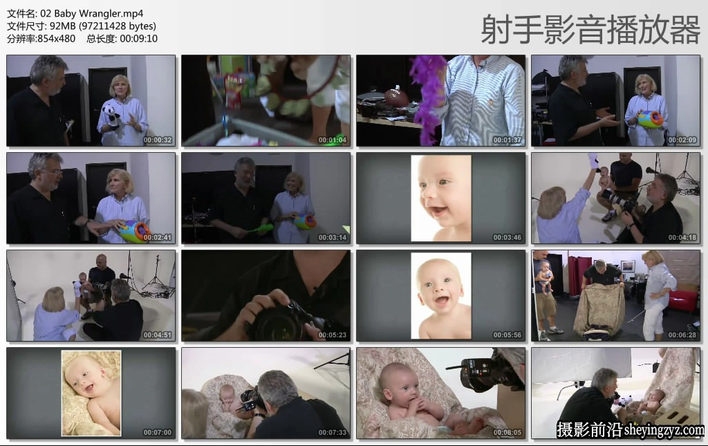 Jack Reznicki专业儿童摄影布光摆姿引导教程_中文字幕