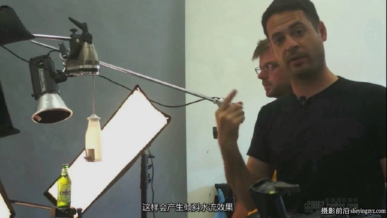 啤酒摄影教程 啤酒摄影布光及PS后期精修合成 中文字幕