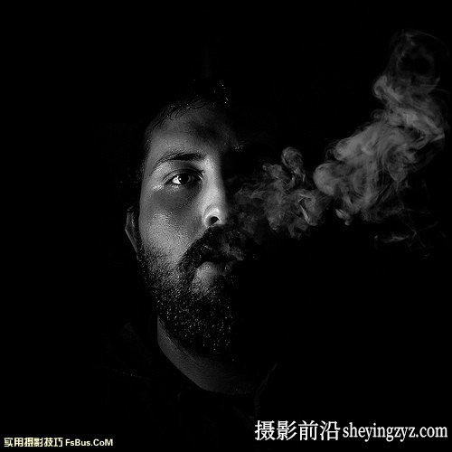 如何拍摄经典黑白独眼人像