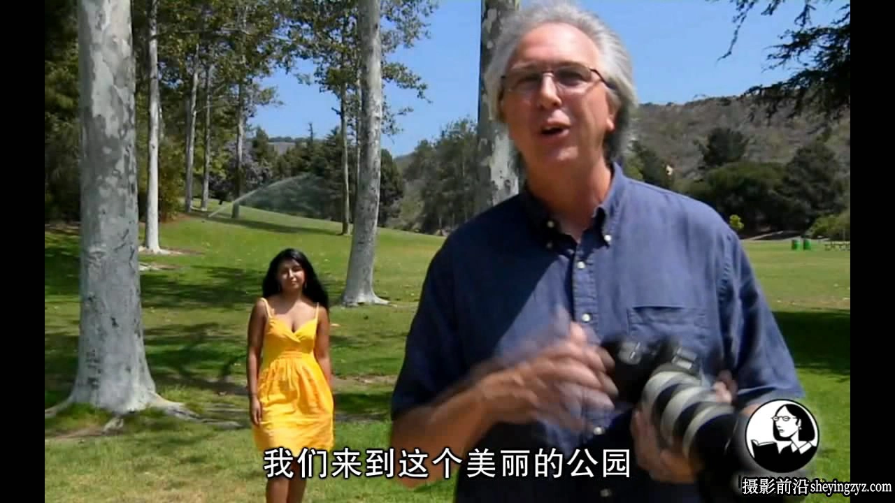 Derrick Story外拍自然光人像摄影布光教程(人工翻译中文字幕)