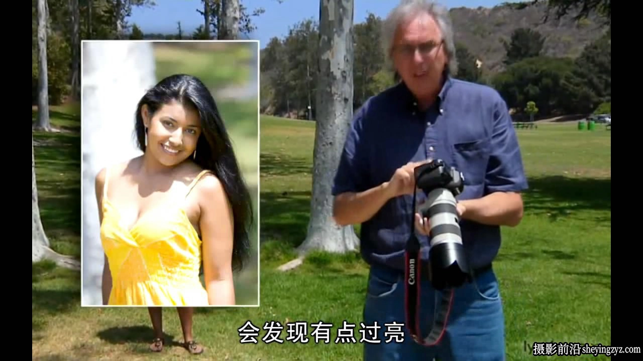 Derrick Story外拍自然光人像摄影布光教程(人工翻译中文字幕)