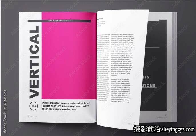 多用途版式杂志设计排版InDesign模板
